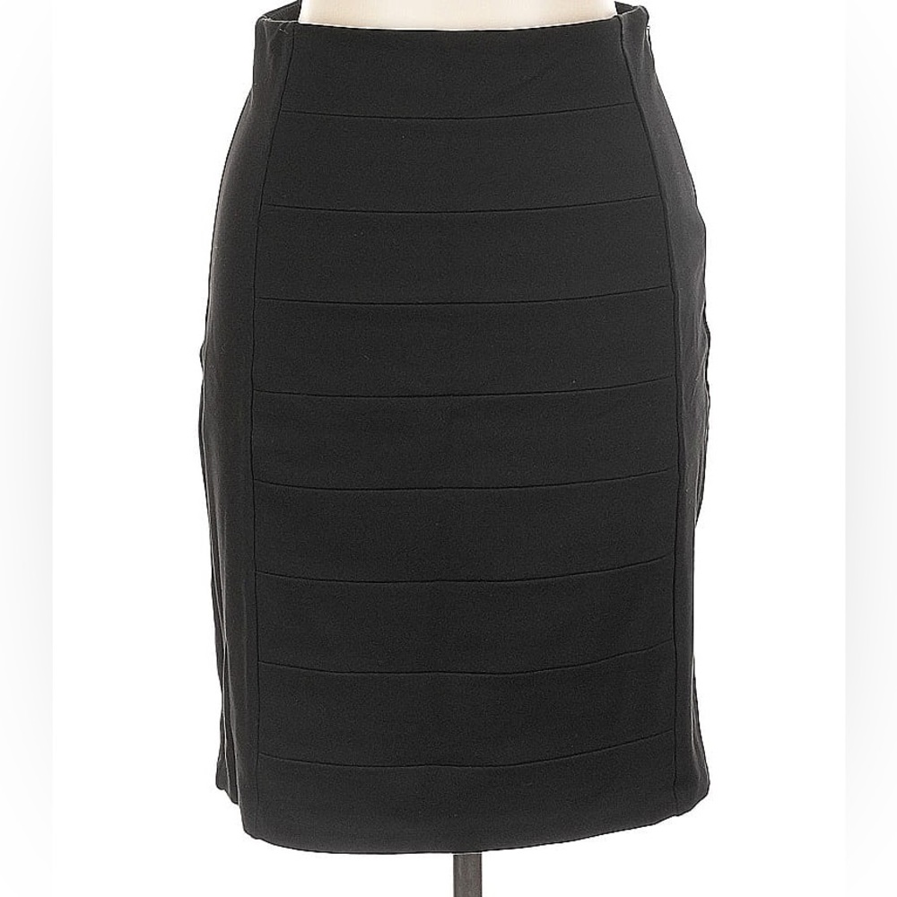 White House Black Market Black Bandage Pencil Skirt Size‎ 6